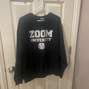 zoom university sweatshirt